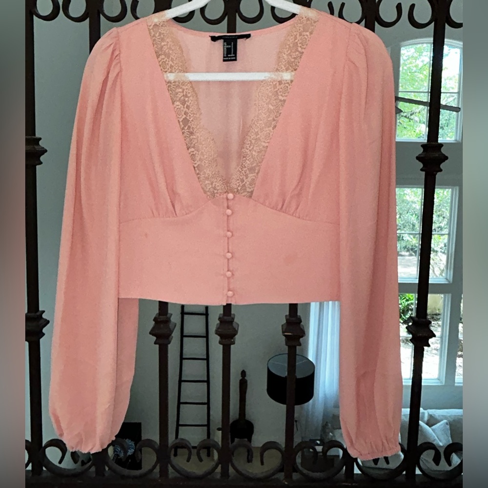 Very pretty peach blouse